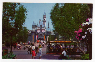 DISNEYLAND WALT DISNEY CASTEL foto