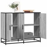 Dulap, gri sonoma, 94x35x76 cm, lemn prelucrat