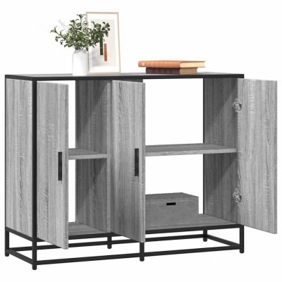 vidaXL Dulap, gri sonoma, 94x35x76 cm, lemn prelucrat 849007 foto