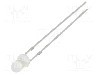 Dioda LED, 3mm, alb rece, 10000...12000mcd, 20mA, 2,7...3,4V, OPTOSUPPLY - OSW44K3132A-1-TU