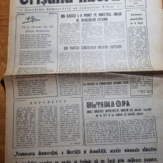 ziarul crisana libera 30 decembrie 1989-revolutia romana