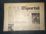 ZIARUL SPORTUL 5 FEBRUARIE 1982