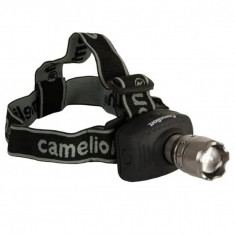 Camelion Germania lanterna cap led 3W cu 3 faze+zoom 3xAAA CT-4007 (25/100)