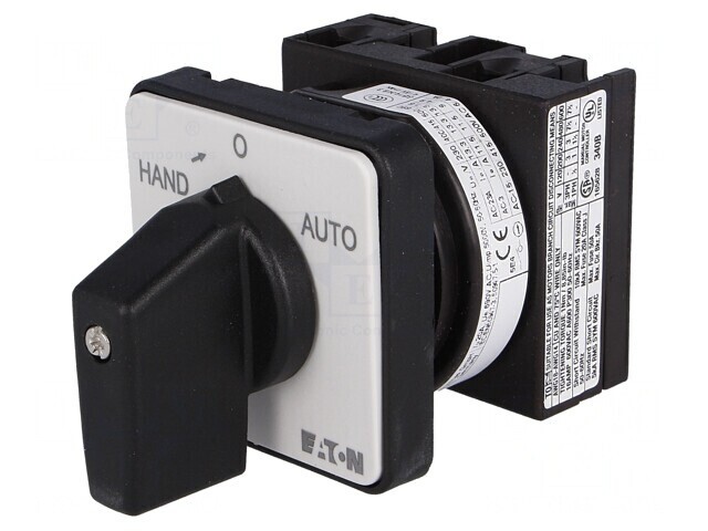 Comutator cu Came 20A 1P 3 Pozitii HAND-0-AUTO