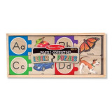 Puzzle din lemn, alfabetul in limba engleza, +4 ani, Melissa&amp; Doug