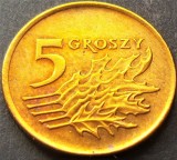 Moneda 5 GROSZY - POLONIA, anul 1991 *cod 1926 A