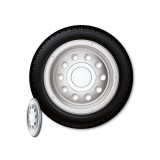 SET CAPACE ROTI 22.5` CAMION SPATE