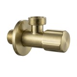 Robinet colțar 02 1/2" x 3/4" Brush Gold