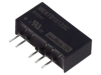 Convertor DC/DC 1W 13,5-16,5V la 12VDC și -12VDC foto
