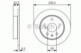 Disc frana SUZUKI VITARA (LY) (2015 - 2016) BOSCH 0 986 479 C44