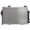 Radiator racire Mercedes Clasa C (W202), 08.1997-03.2001, C43 AMG, motor 4.3 V8, 225 kw, benzina, cutie automata, cu/fara AC, 614x418x32 mm, SRLine,