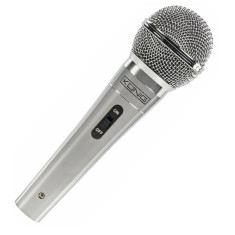 Microfon cu fir Konig, cablu 5 m, 60-14000Hz, jack 6.35 mm, argintiu foto