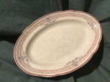 Platou oval de colectie Rorstrand din portelan model Bologna realizat intre 1886 si 1907 !