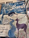 Felix Salten Bambi. Povestea unui pui de caprioara (carte veche cu ilustratii)