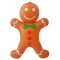 Ornament Crăciun Gonflabil, Biscuit, Lungime 57 cm, Lățime 43 cm, &Icirc;nălțime 21 cm