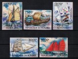 BURUNDI 2012 - Nave medievale / serie completa MNH