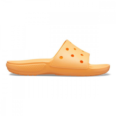 Papuci Classic Crocs Slide Iconic Crocs Comfort Portocaliu - Cantaloupe foto