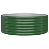 Cumpara ieftin Strat inaltat gradina, 100x100x36 cm otel galvanizat
