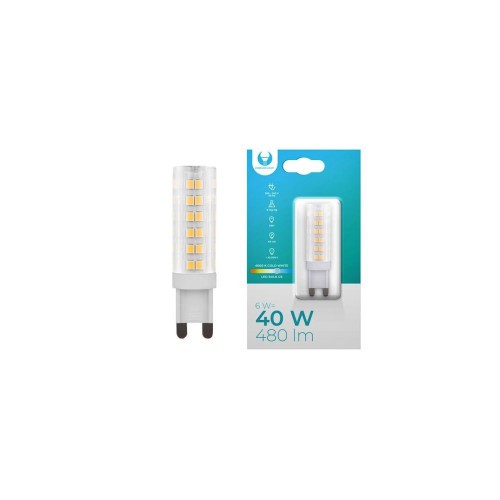 Bec G9 6W 230V 6000k alb rece MIV