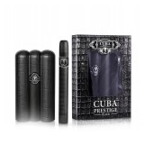 Cumpara ieftin Set - apa de toaleta 90 ml + 35 ml - CUBA - pentru barbati - Black