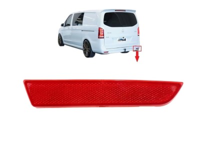 Catadioptru reflectorizant spate MERCEDES EQV (W447), 09.2019-09.2023; Clasa V/VITO (W447), 04.2014-10.2023, partea dreapta, foto