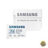 Card Memorie microSDXC Samsung Evo Plus 256Gb Clasa 10 / UHS-1 U3 Cu Adaptor MB-MC256SA/EU