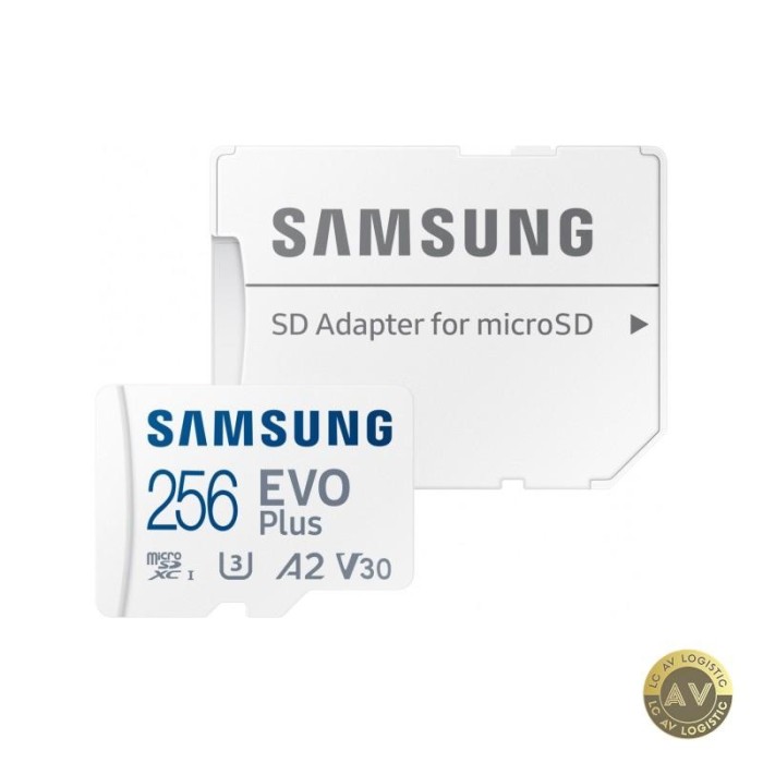 Card Memorie microSDXC Samsung Evo Plus 256Gb Clasa 10 / UHS-1 U3 Cu Adaptor MB-MC256SA/EU