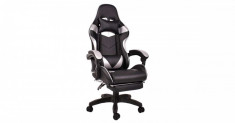 Kristof New K134_67 Scaun Gamer #negru-argintiu foto