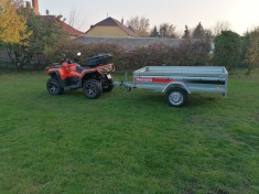 Sebal remorca noua P233 pentru ATV - 233x133x38cm cu R.A.R efectuat foto