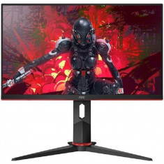 Monitor LED Gaming AOC 27, WQHD, 144 Hz, 1 ms, Black + Red