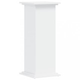 Cumpara ieftin Suport de plante, alb, 33x33x80 cm, lemn prelucrat