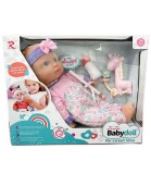 Uriașa Pupă Bebe + 10 Sunete cu Jirafa și Accesorii