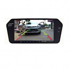 Oglinda Retrovizoare Auto cu Display 7&amp;quot; Bluetooth FM Boxe Mp5 Usb Card foto