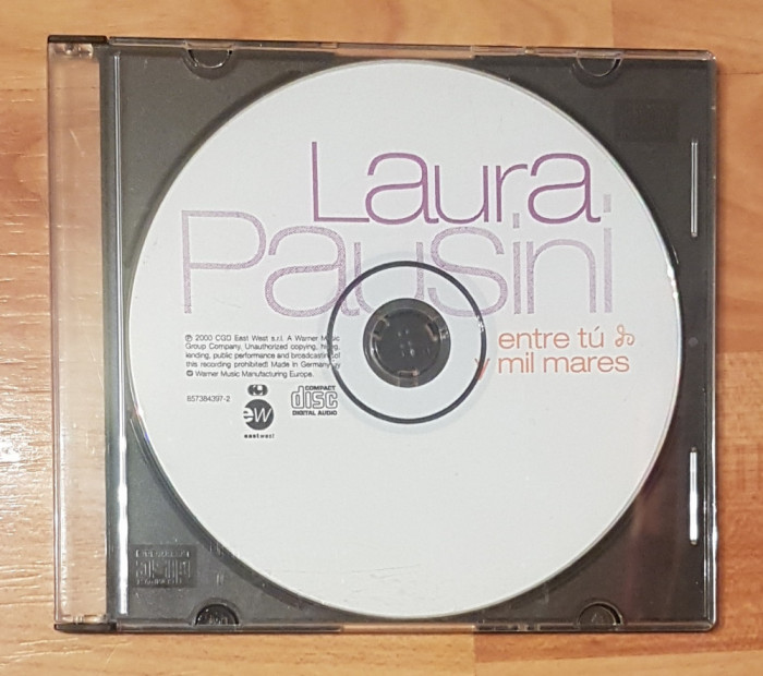 CD Laura Pausini Entre Tu y Mil Mares