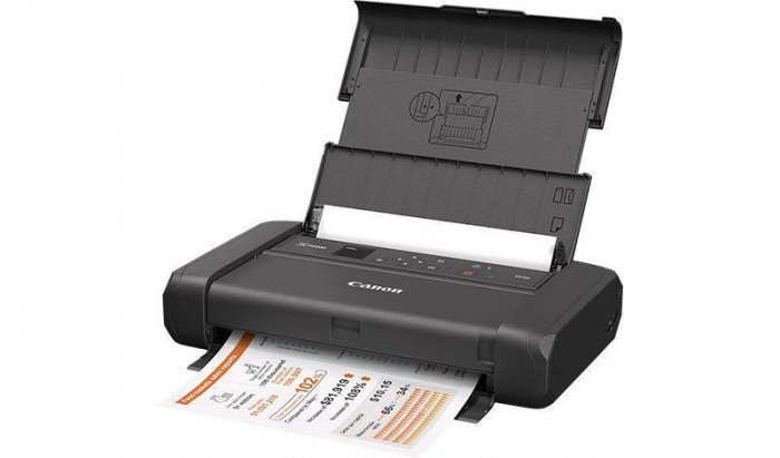 Imprimanta inkjet color portabila Canon TR150 battery, culoare: negru,