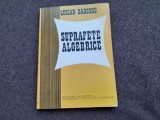Suprafete algebrice Lucian BadescU