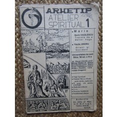 Revista Arhetip, atelier spiritual nr.1/1990