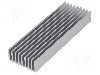 Radiator extrudat, aluminiu, 100mm x 33mm, naturala, FISCHER ELEKTRONIK - SK 636 100 AL