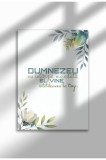 Unframed Romanian Religious Canvas Poster - Digital Print - Dumnezeu nu &icirc;nt&acirc;rzie niciodată | A4 (21 x 29.7 cm)