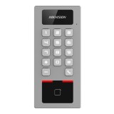 Terminal control acces Hikvision cu Bluetooth, PoE, 2 usi, IP65, DS-K1T502DBWX-E1
