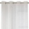 Perdea Decorativă Lurex, Alb și Argintiu, 140x260cm, Inele 4cm