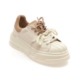 Pantofi sport GRYXX albi, 10151, din piele naturala