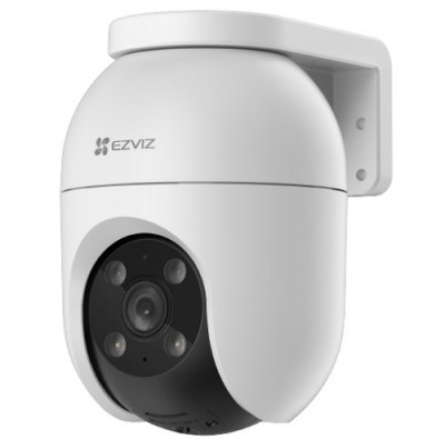 Camera de supraveghere wireless EZVIZ CS-C8c(4WKFL 4mm) C8c, 4MP 2K, 4mm, PT, Alarma acustica si vizuala, slot MicroSD, Bidirectionala SafetyGuard Sur foto