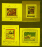 Romania Exp. Internationala Filatelica LP 823,826,876,883 colite stampilate MNH, Stampilat