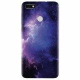 Husa silicon pentru Huawei Y6 Pro 2017, Purple Space Nebula