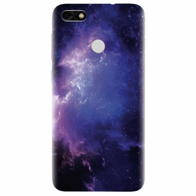 Husa silicon pentru Huawei P9 Lite mini, Purple Space Nebula foto