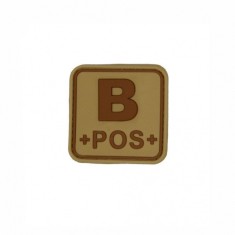 *Patch "BLOOD TYPE B+" 3D [JTG]