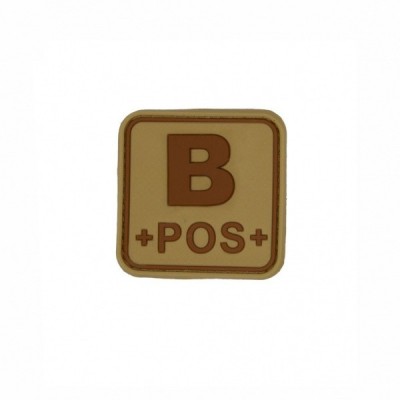 *Patch &amp;quot;BLOOD TYPE B+&amp;quot; 3D [JTG] foto