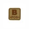 *Patch &quot;BLOOD TYPE B+&quot; 3D [JTG]
