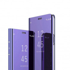 Husa Telefon Flip Book Clear View Samsung Galaxy J4 Plus 2018 j415&amp;nbsp; Violet foto